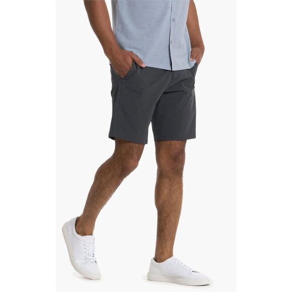 Vuori Other - Vuori Aim Chino Shorts Mens Charcoal V368 Tech Performance Golf Casual Size 32
